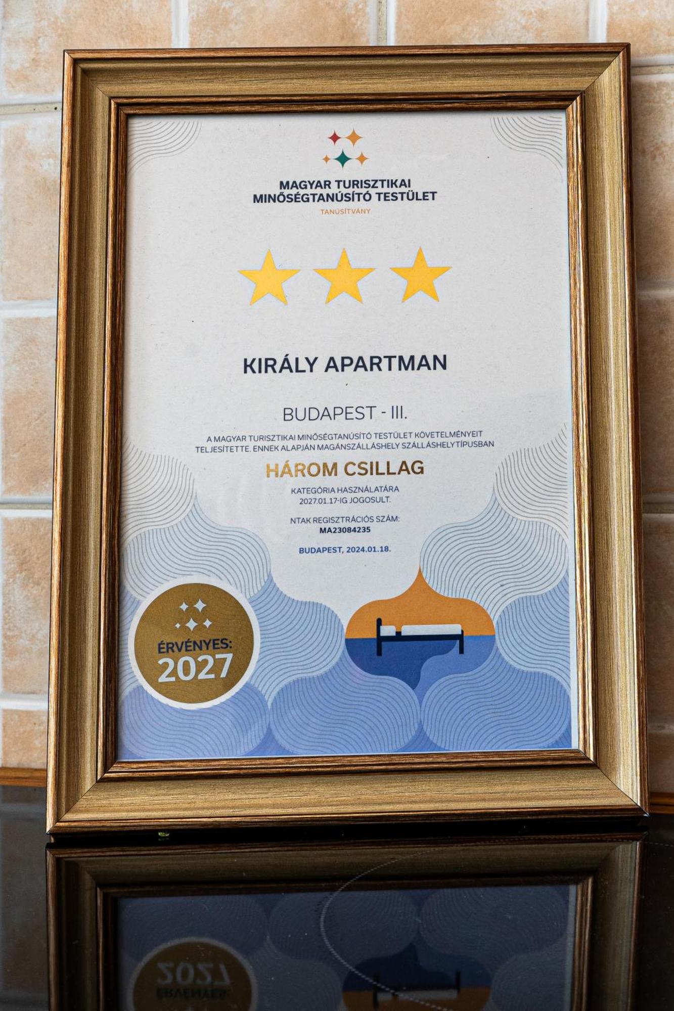 Kiraly Csaladi Apartman- Royal Family Apartment #Freegarage Будапешт Экстерьер фото